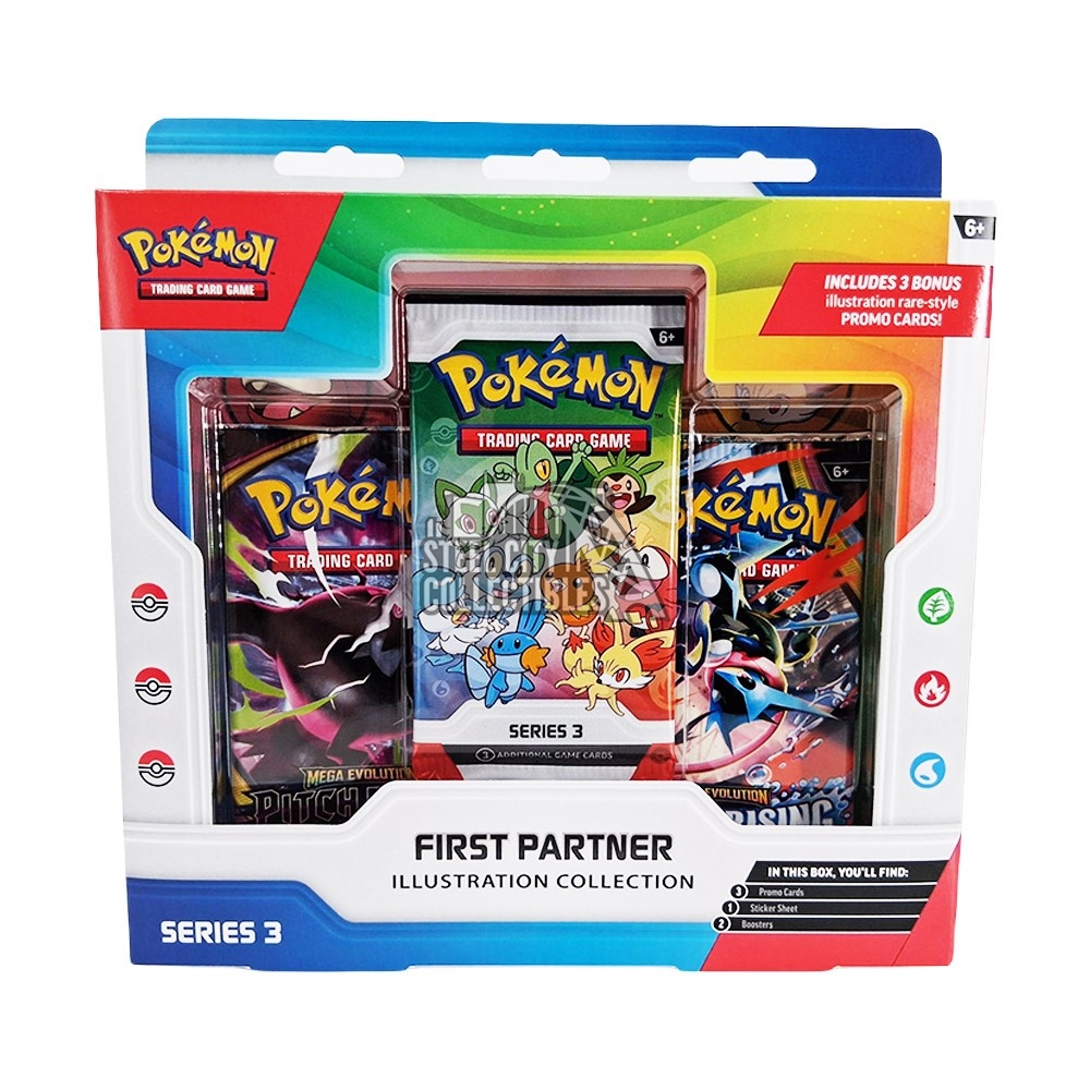 Pokemon Series 3 First Partner Illustration Collection Box | Steel