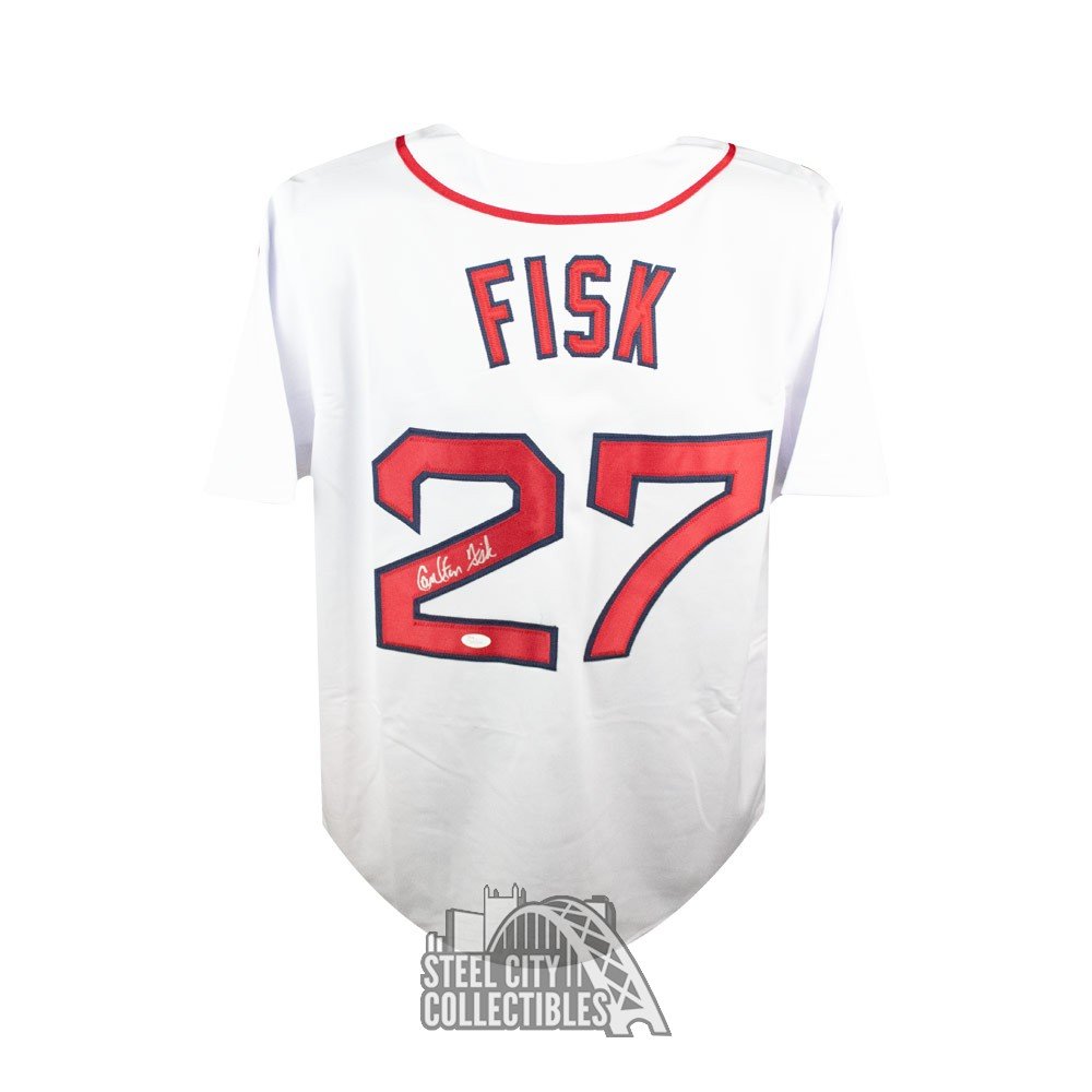 boston red sox carlton fisk jersey