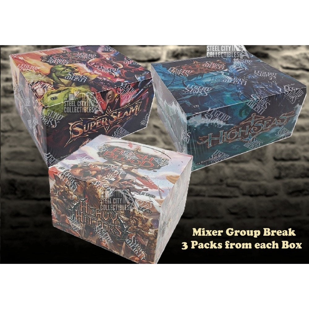 Flesh & Blood Mixer — 3-Box Random 9-Pack Group Break #1 -- Mikey