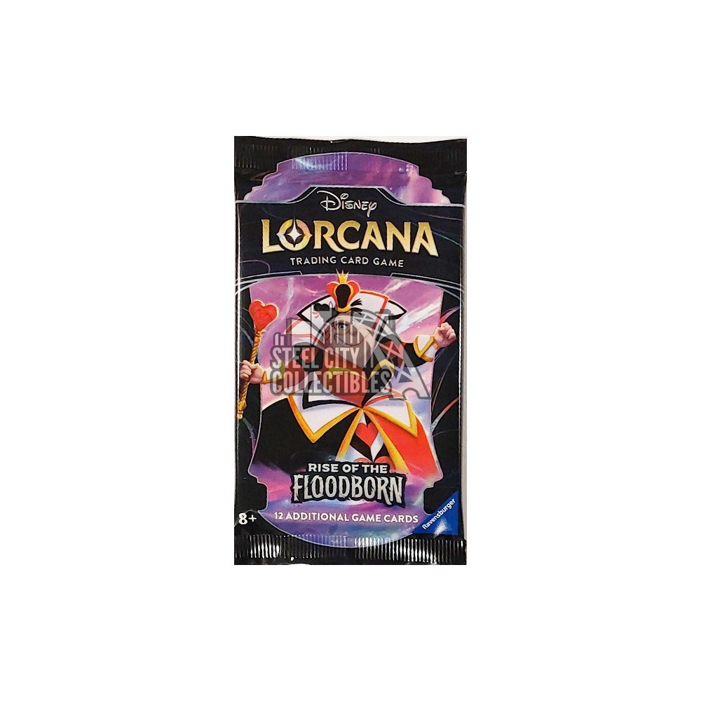 lorcana rise of floodborn cards Amazon.com: Ravensburger Disney Lorcana TCG: Rise of The Floodborn Assorted  Single Booster Pack (12 Cards) | Collectible Cards | Ideal Gift for Disney  Fans main image 0