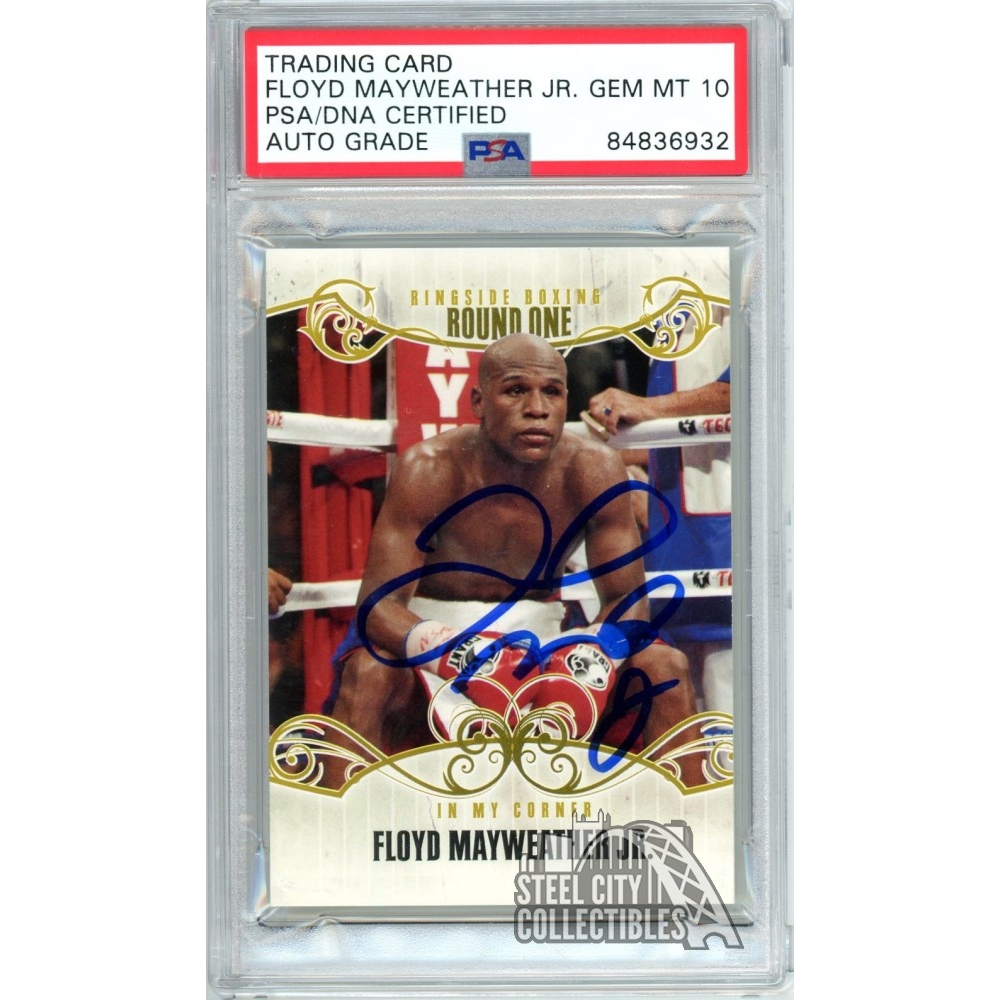 Floyd Mayweather Jr 2010 Sport Kings Ringside Gold In My