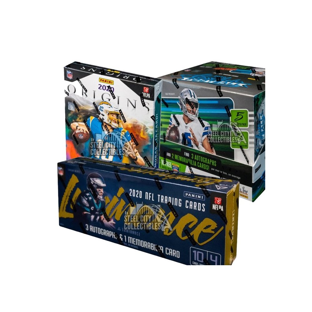 2020 NFL Football 3 Hobby Box Mixer Random Division Group Break 1