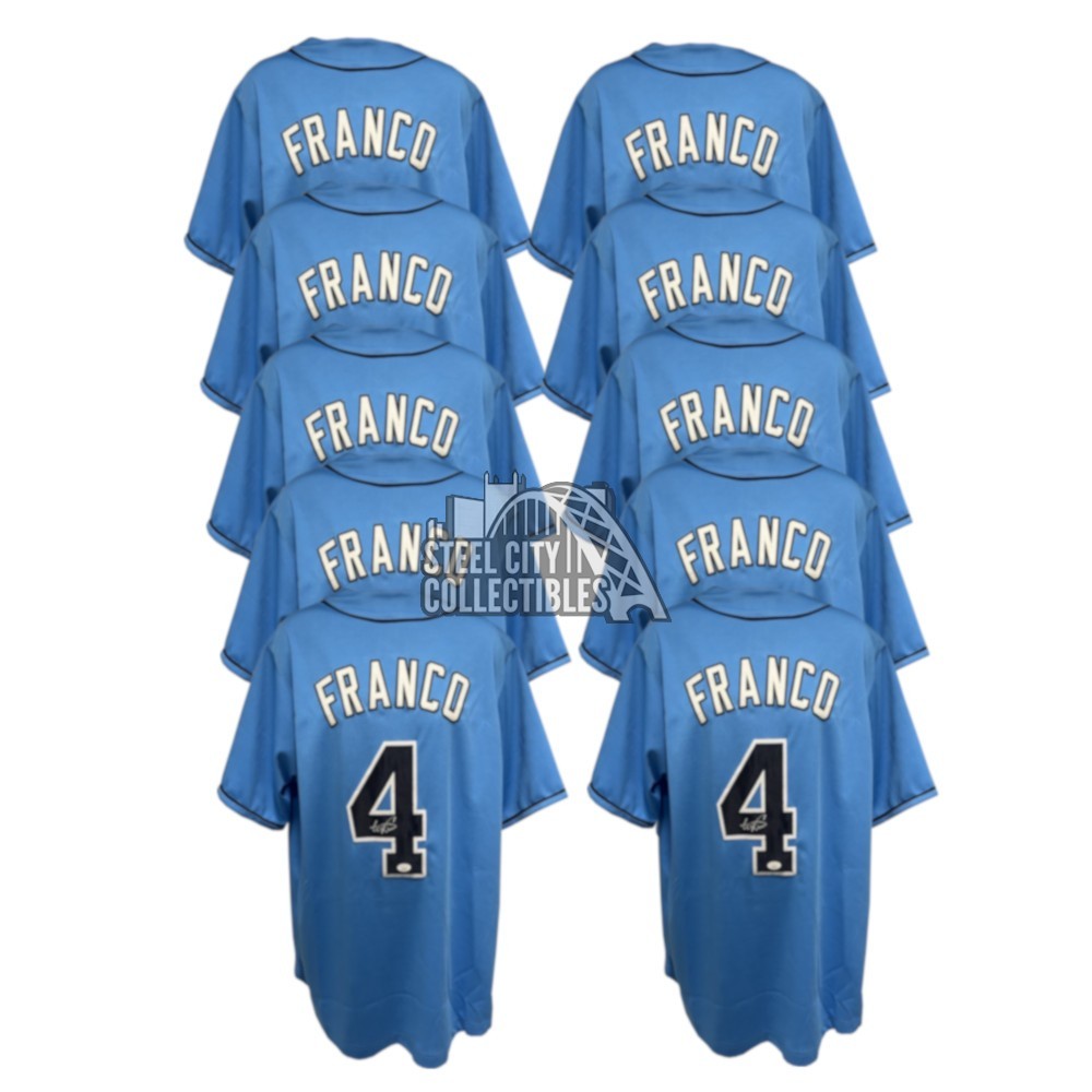 wander franco signed jersey