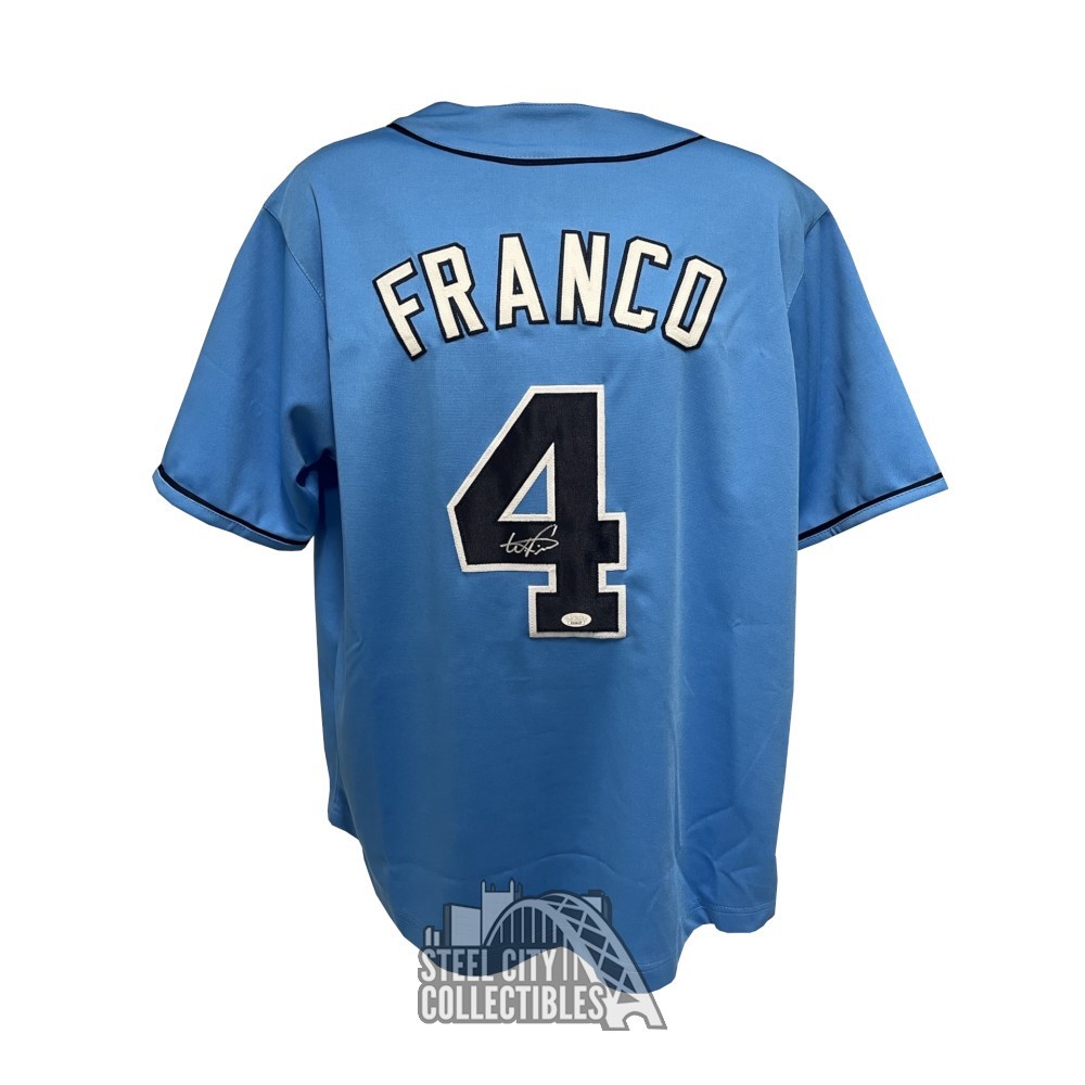 Wander Franco Signed Jersey (JSA) Pristine Auction