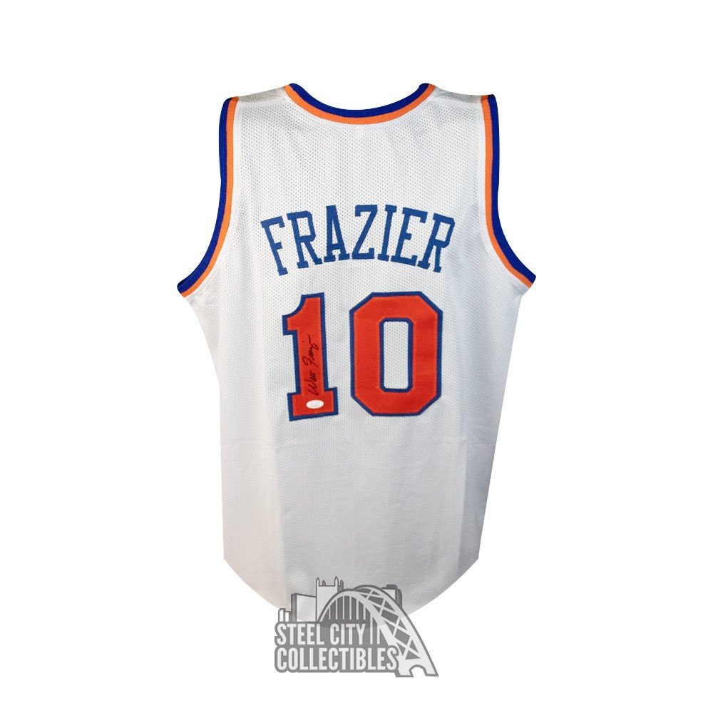 Walt Frazier Signed New York Knicks Jersey (JSA COA)