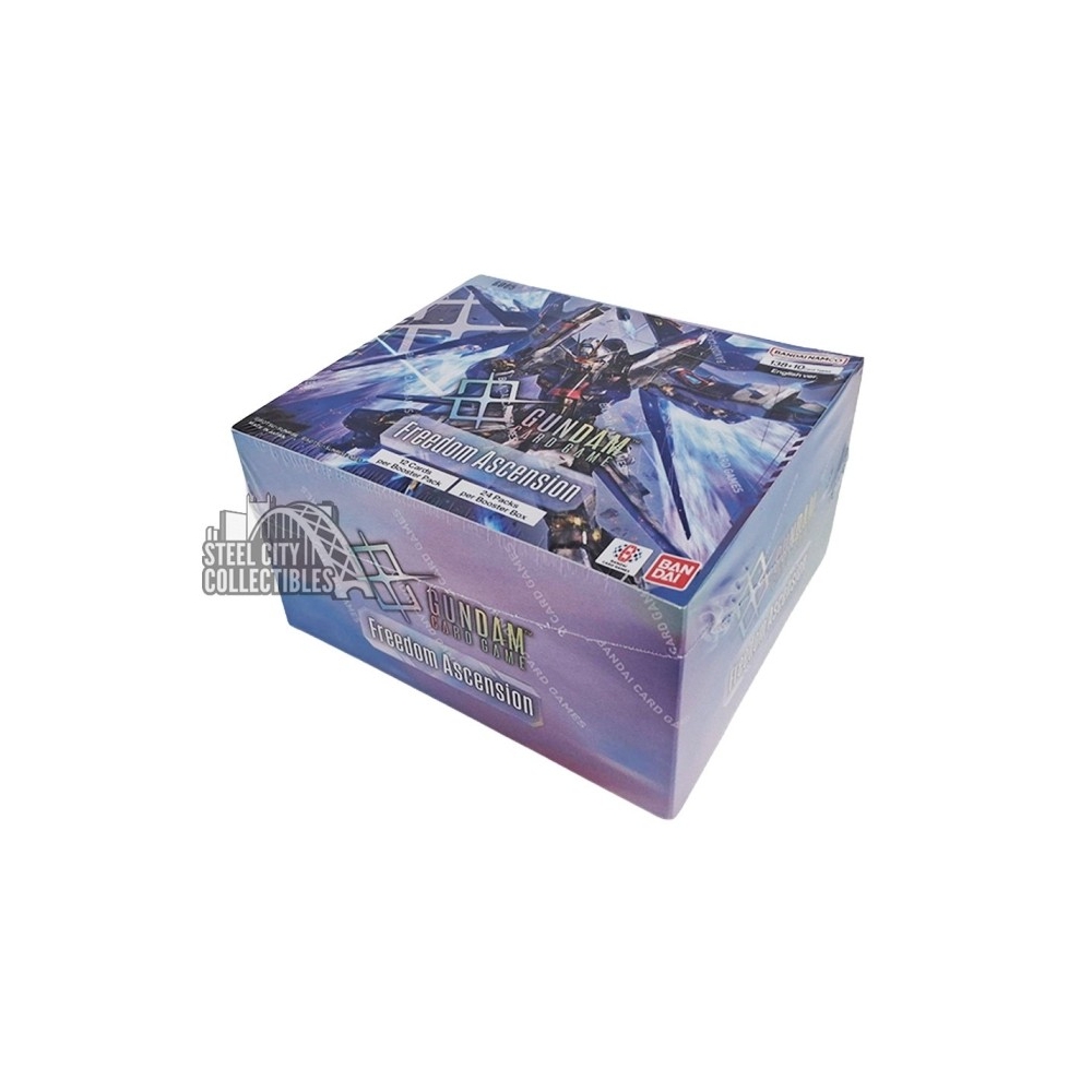 Bandai Gundam Card Game Freedom Ascension Booster Box - Random 4