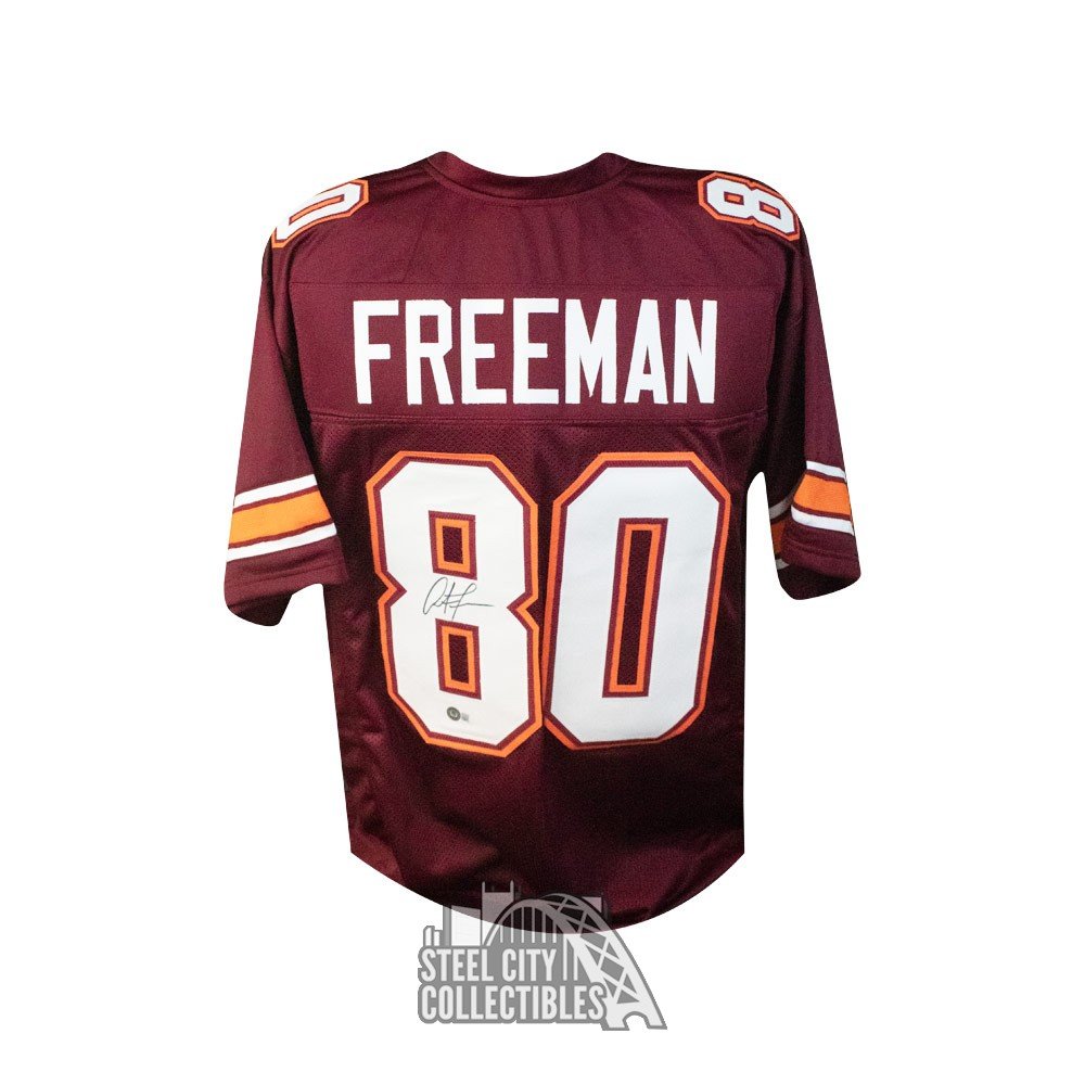 Antonio Freeman Autographed Virginia Tech Custom Football Jersey