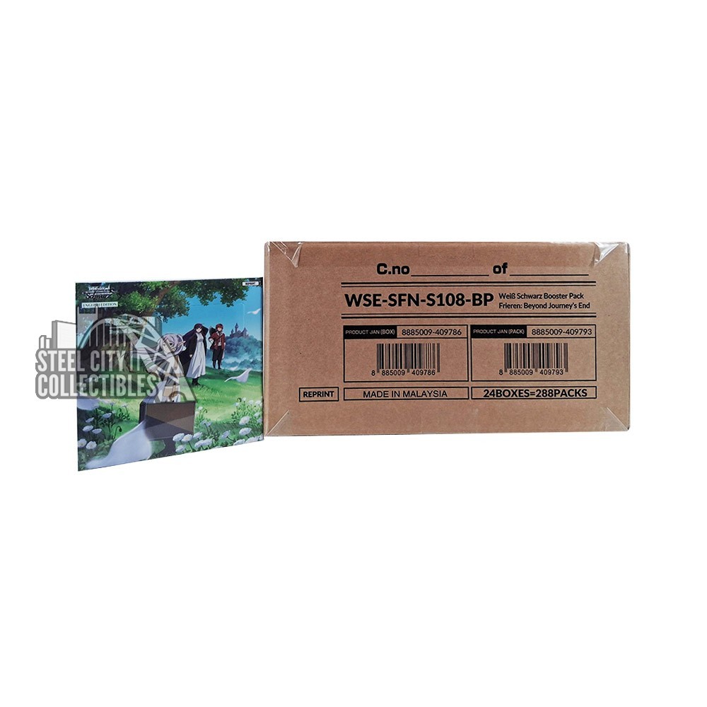 Weiss Schwarz Frieren Beyond Journey's End 2nd Edition Booster 24-Box Case  | Steel City Collectibles
