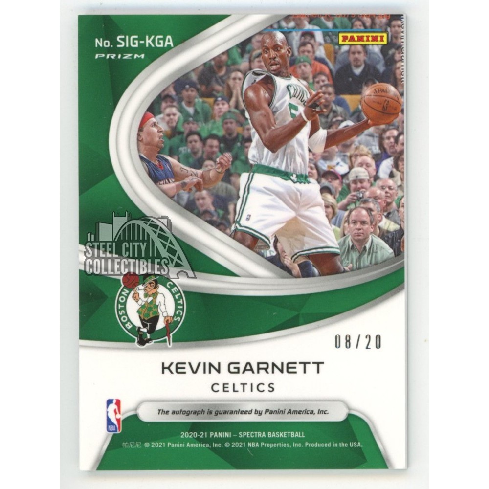 Prizm KEVIN GARNETT AUTO SSP 直筆サインカード 貴重 ケビン・ガーネット 直筆サインカード 本物 - Etsy 日本