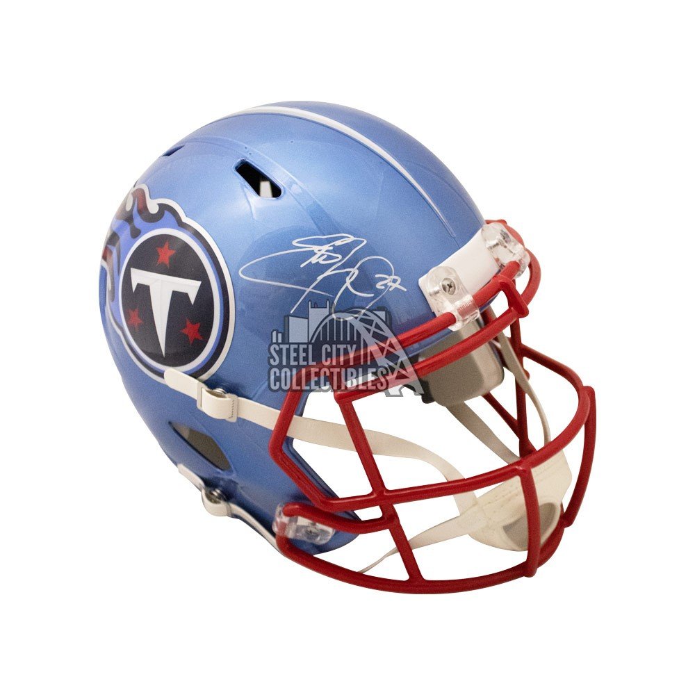 tennessee titans autographed football