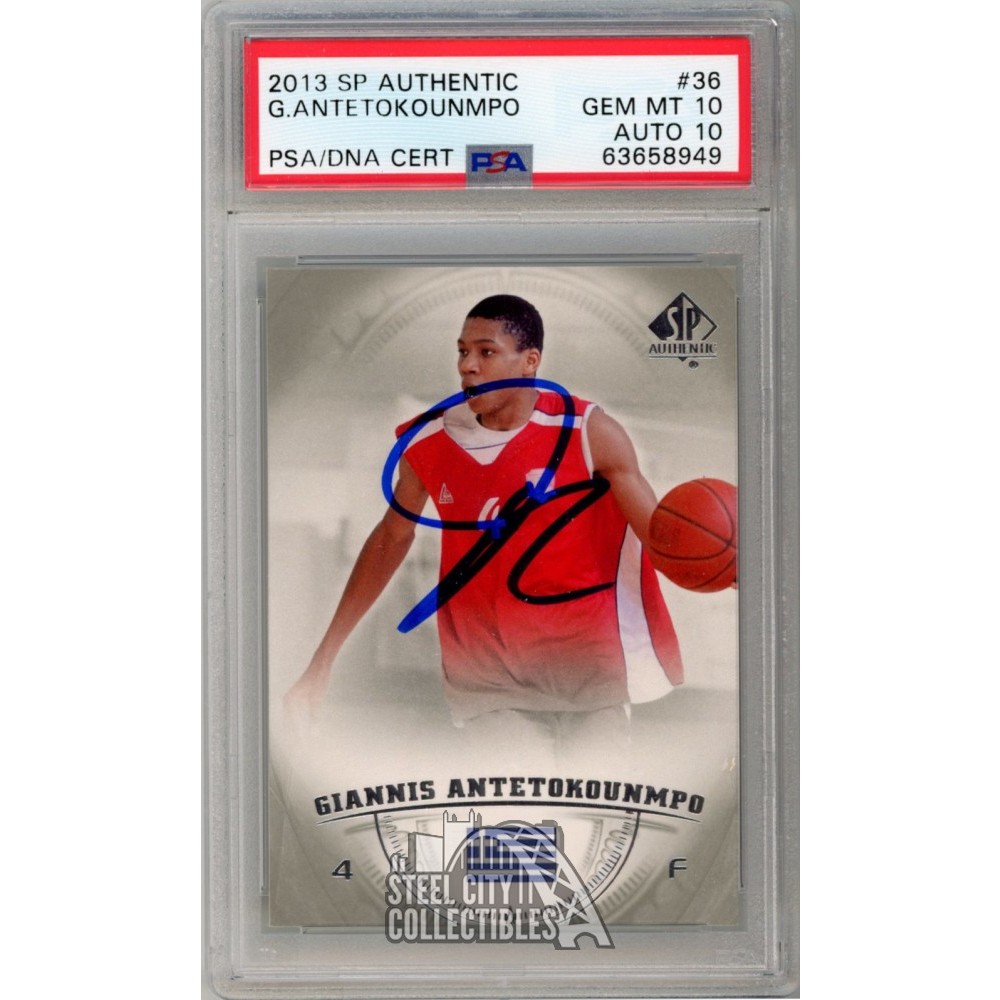 2013 Giannis ヤニス RC ルーキー 直筆サインカード Auto 2013 Giannis