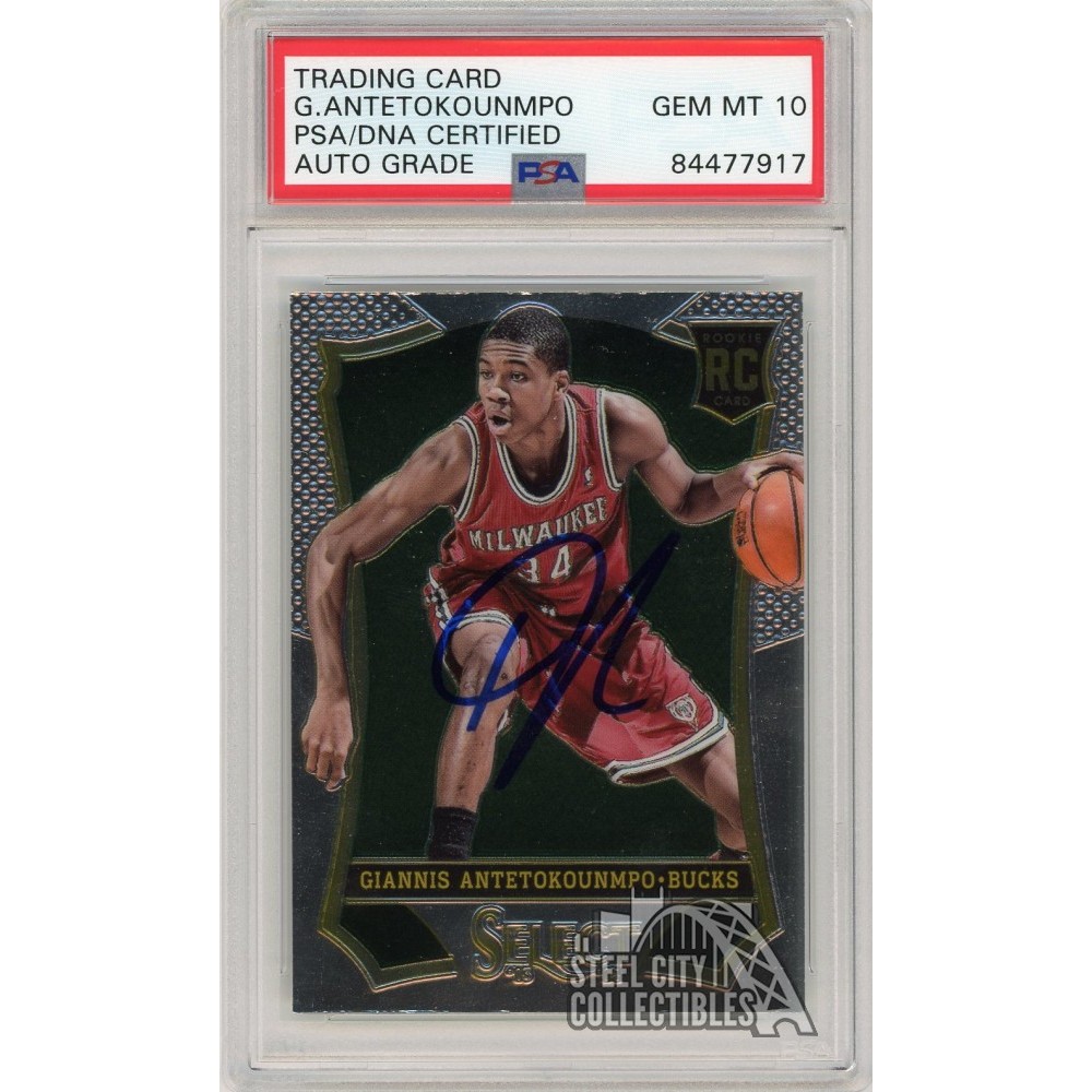 Giannis Antetokounmpo 201314 Panini Select Basketball Rookie Card