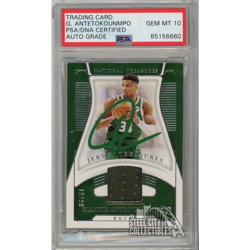 その他 Giannis Antetokounmpo NBA auto National Treasures G. Antetokounmpo Auto