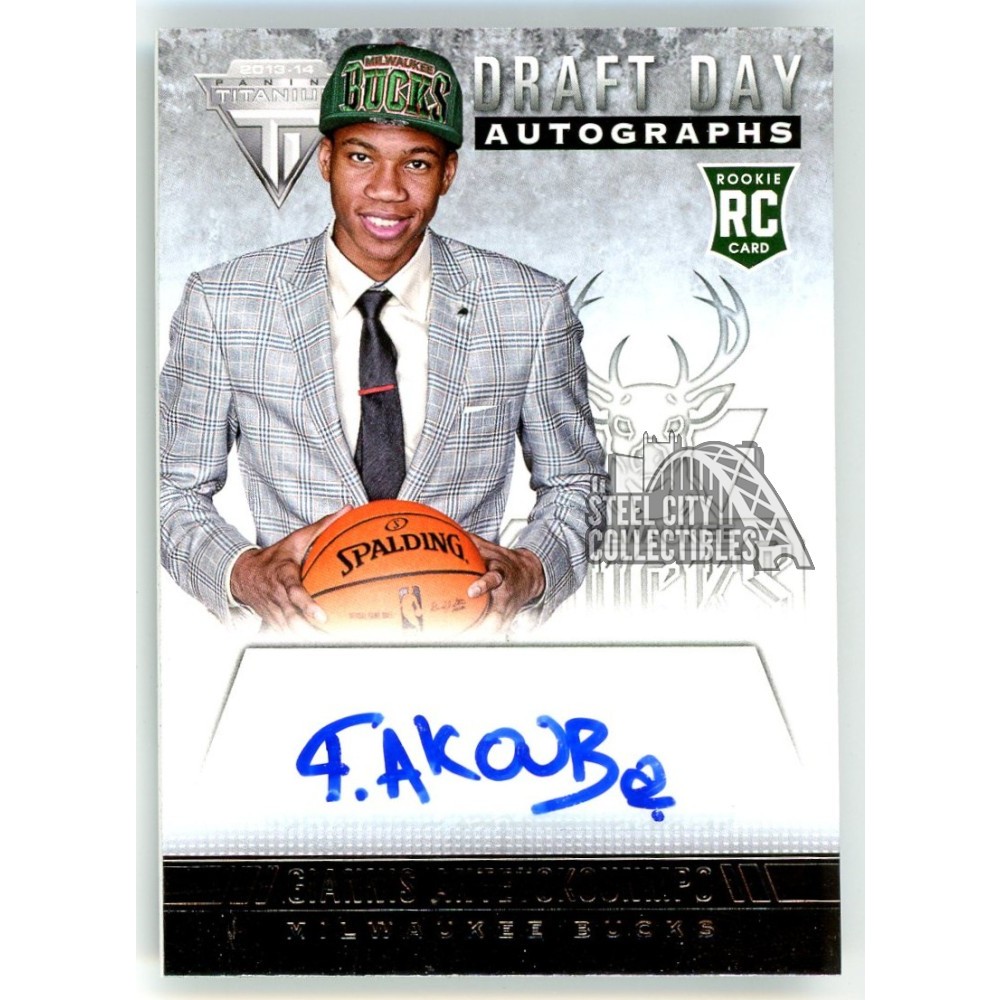 Amazon.com: Giannis Antetokounmpo 2013 Panini Prizm Signed