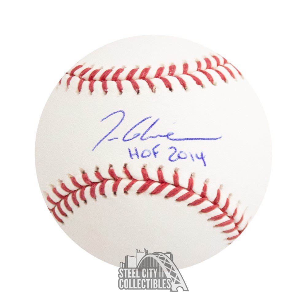 Tom Glavine Autographed Atlanta Custom Gray Baseball Jersey - JSA COA