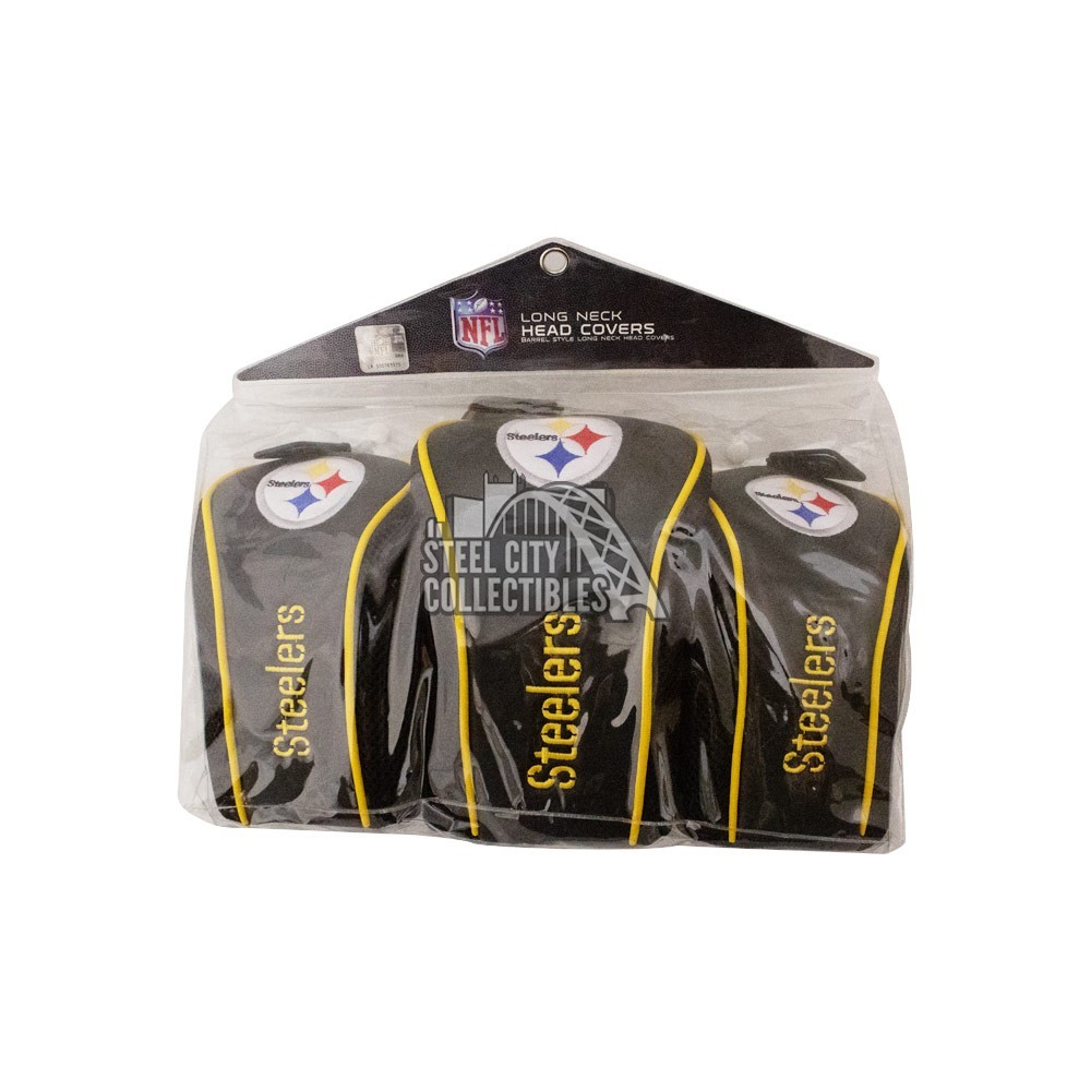 Pittsburgh Steelers 3 Pack Golf Club Covers Steel City Collectibles