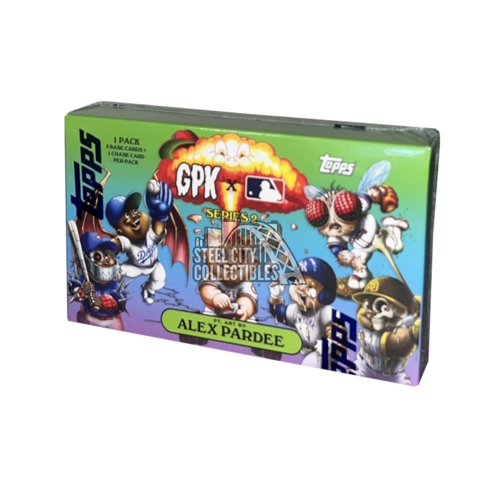 Gpk Baseball 2022 Topps Garbage Pail Kids x MLB Series 2 by Alex Pardee - 1 Pack Box ...