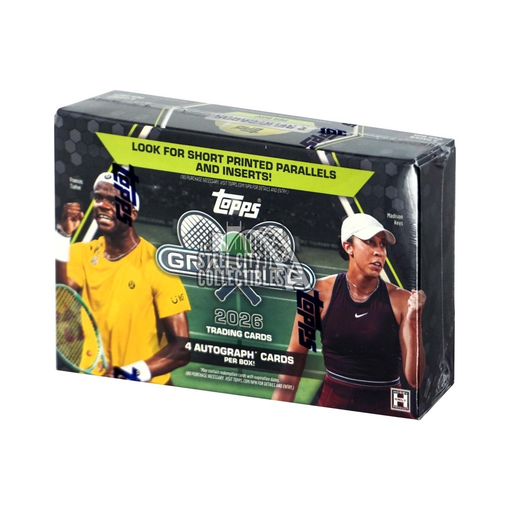 2026 Topps Graphite Tennis Hobby Box | Steel City Collectibles
