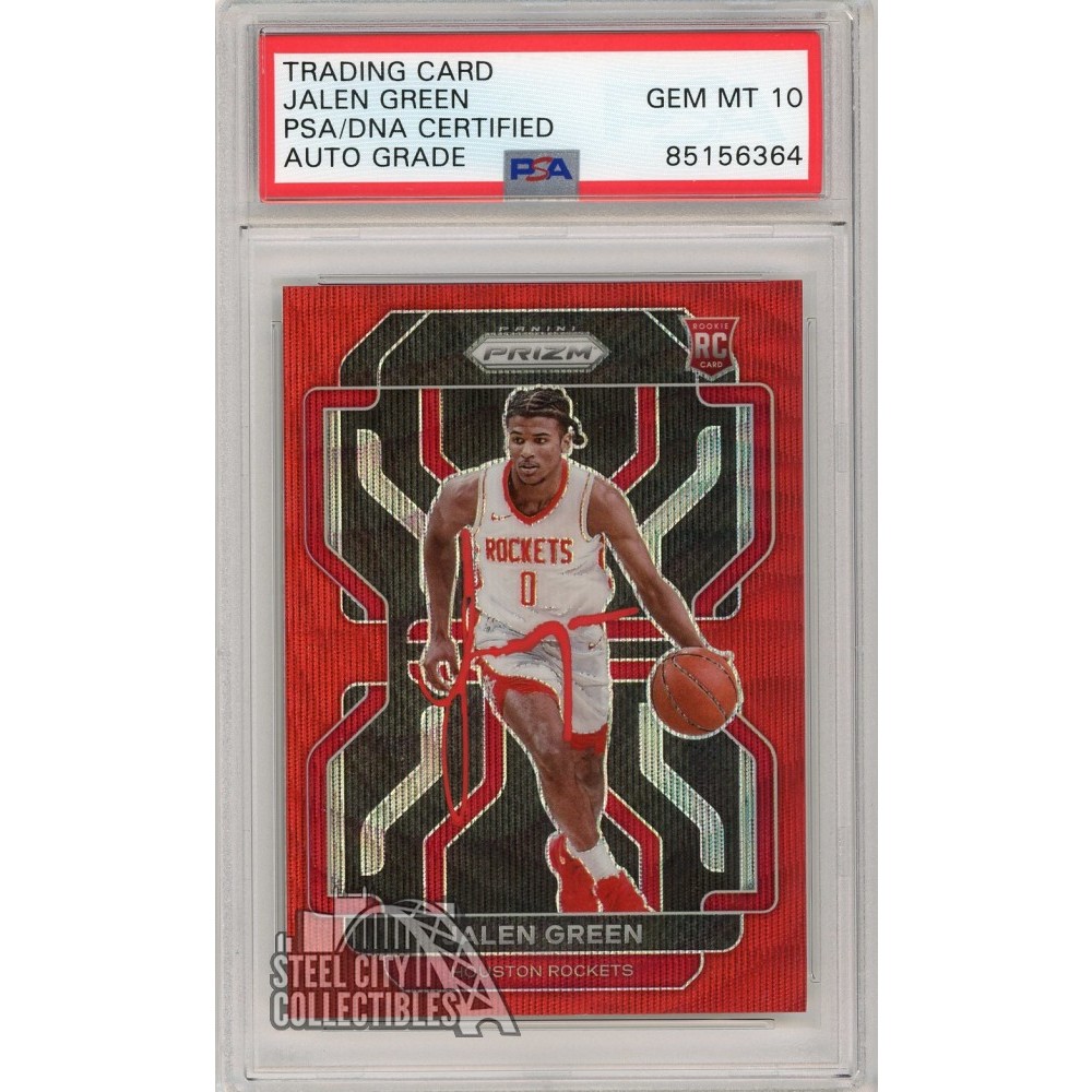 2021 Panini Donruss Jalen Green Choice Rookie Card PSA 10 | eBay