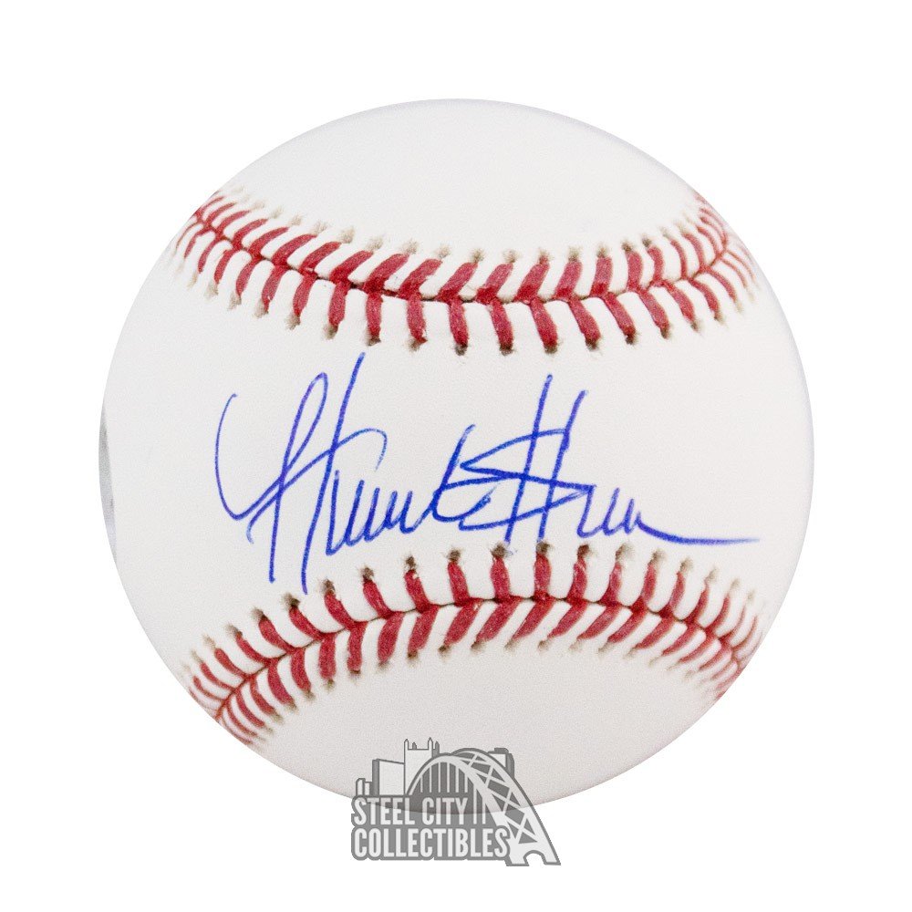 Hunter Greene Autographed Official MLB Baseball JSA COA Steel City Collectibles
