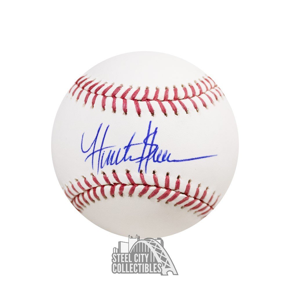 Hunter Greene Autographed Official MLB Baseball - BAS COA