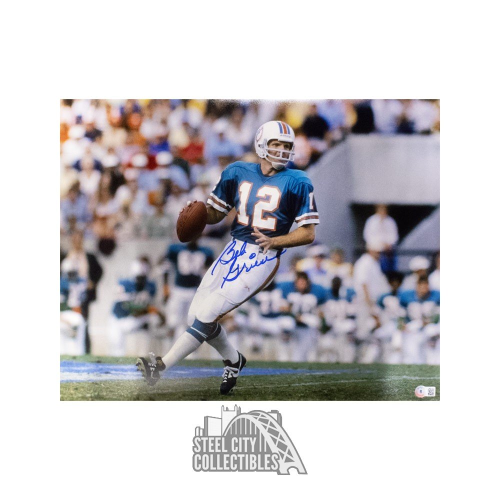 bob griese autographed football