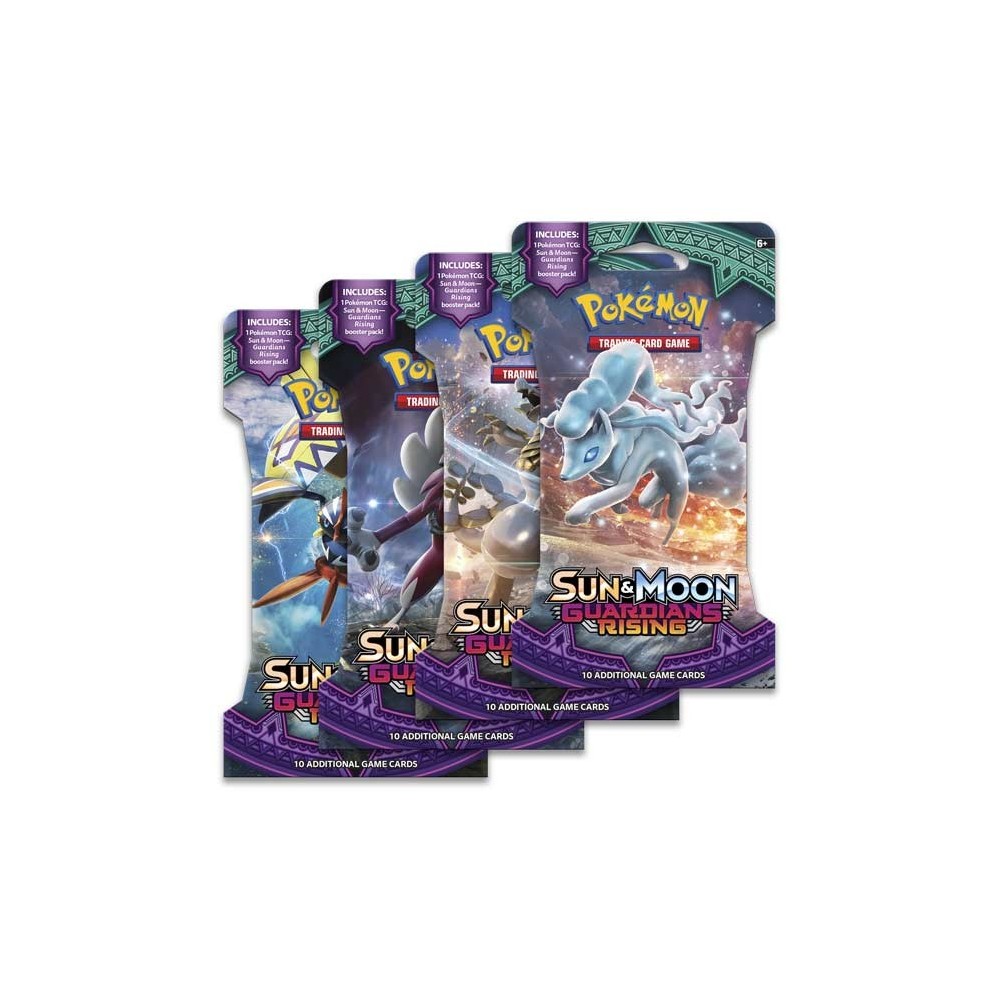 Pokemon & Moon Guardians Rising Sleeved Booster 12-Pack Lot | Steel City Collectibles