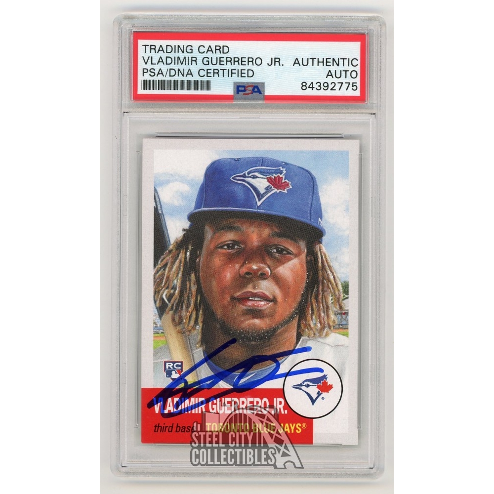 Vladimir Guerrero Jr 2019 Topps Living Autographed Rookie Card #179