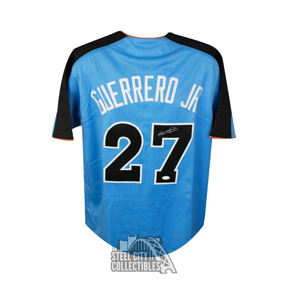 Vladimir Guerrero Jr Signed Toronto Blue Jays (Home Blue) Jersey