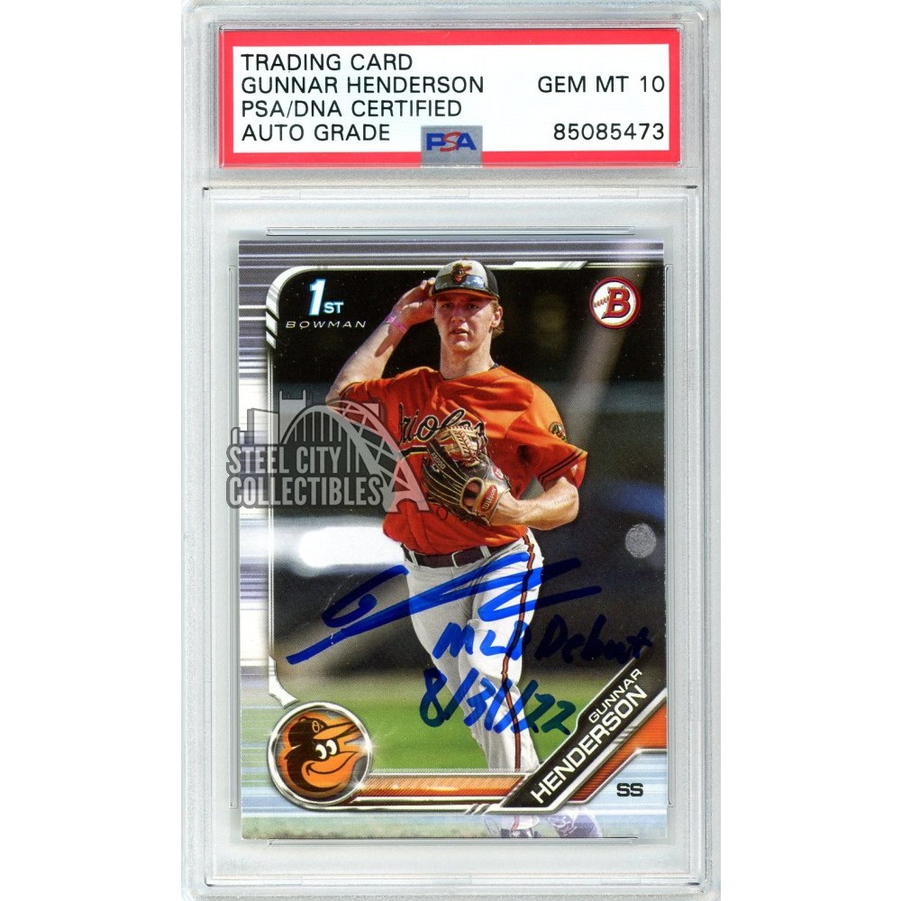 Gunnar Henderson 2019 1st Bowman 