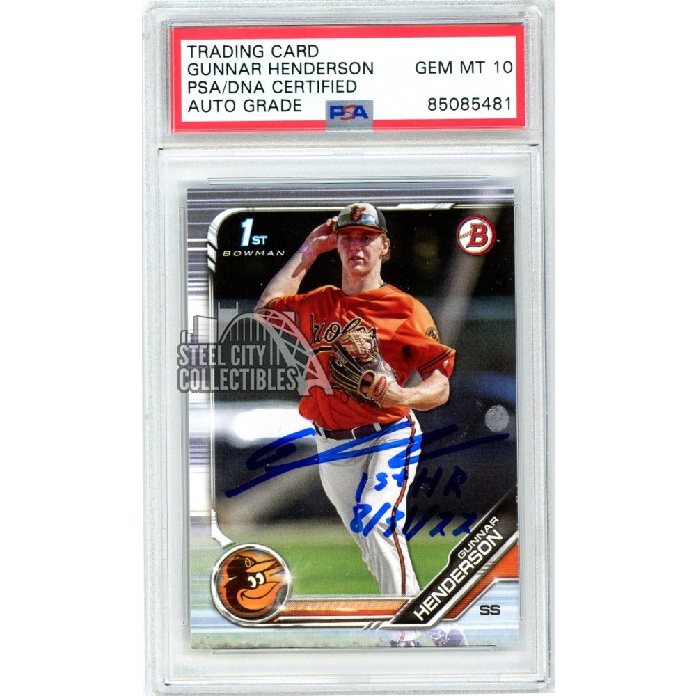 Gunnar Henderson 2019 1st Bowman 