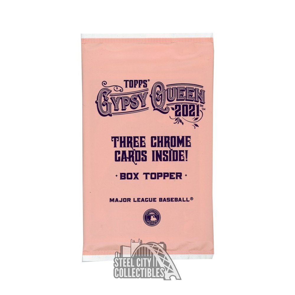2021 Topps Gypsy Queen Baseball Hobby Box Topper Pack Steel City