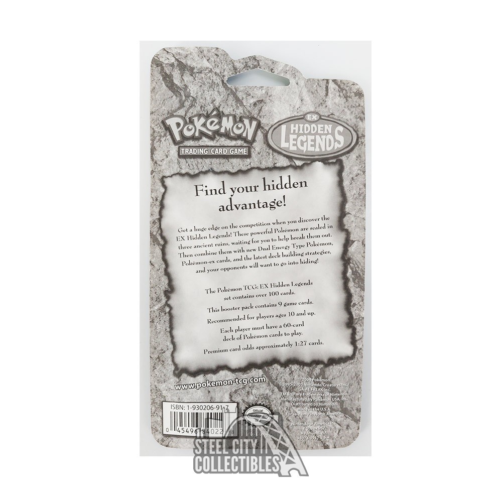 pokemon hidden legends booster box EX Hidden Legends main image 0