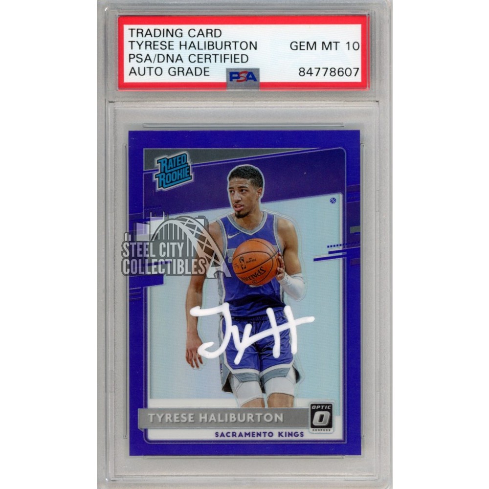 SP PSA9 TYRESE HALIBURTON 直筆サイン ルーキー RC - メルカリ｜NBA