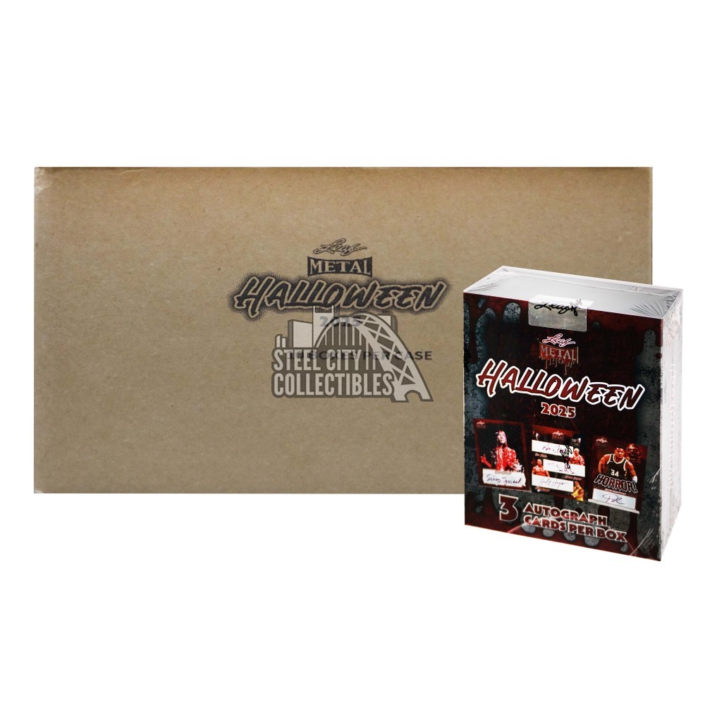 オーダーページ⑮ ハロウィン2025 2025 Leaf Metal Halloween Hobby 10-Box Case | Steel City Collectibles
