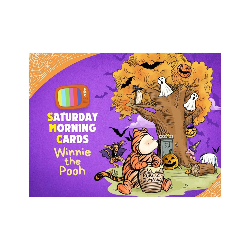 Saturday Morning Cards Halloween Classic Winnie the Pooh Limited