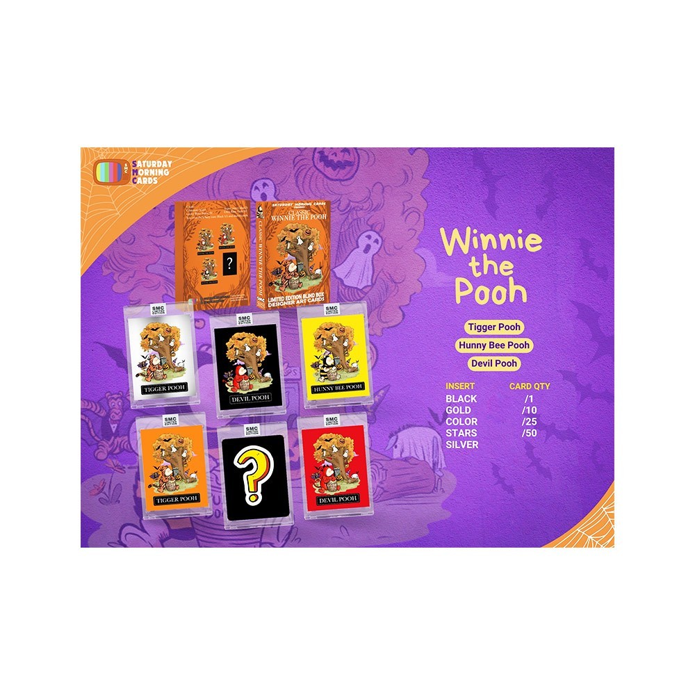 Saturday Morning Cards Halloween Classic Winnie the Pooh Limited
