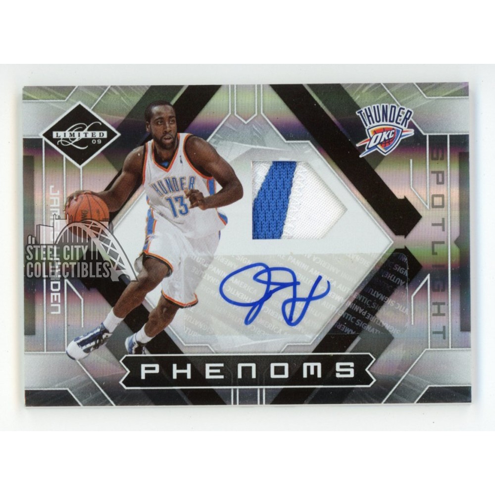 James Harden 2009-10 Panini Limited Autograph Rookie Patch Card