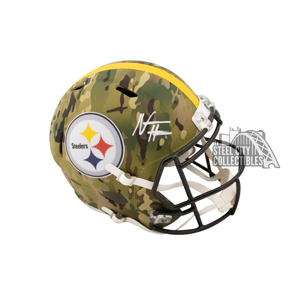 Najee Harris Autographed Steelers Camo 