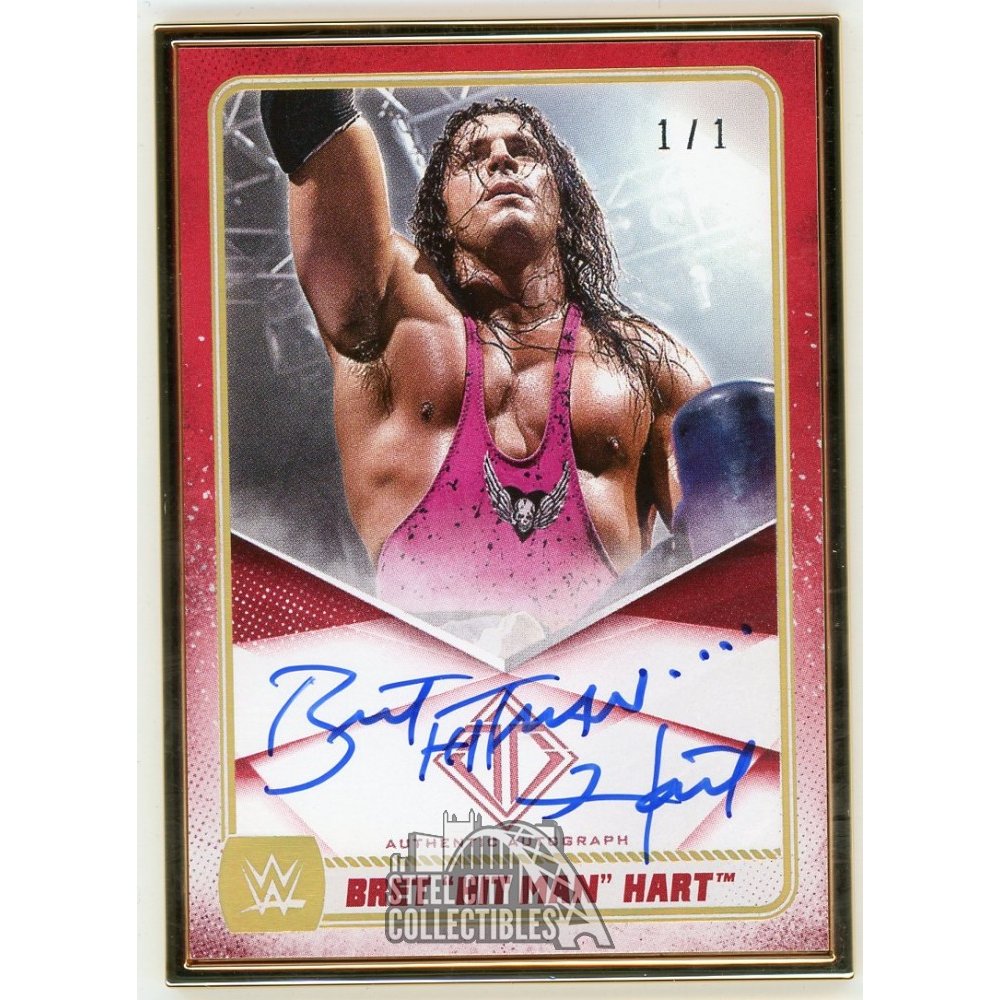 WWE Elite Ultimate Bret Hart ブレット•ハート
