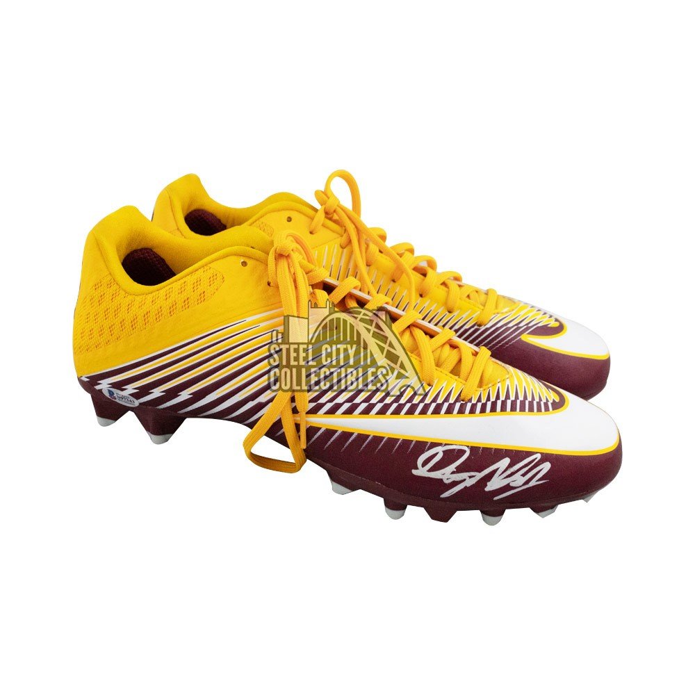 yellow football cleats