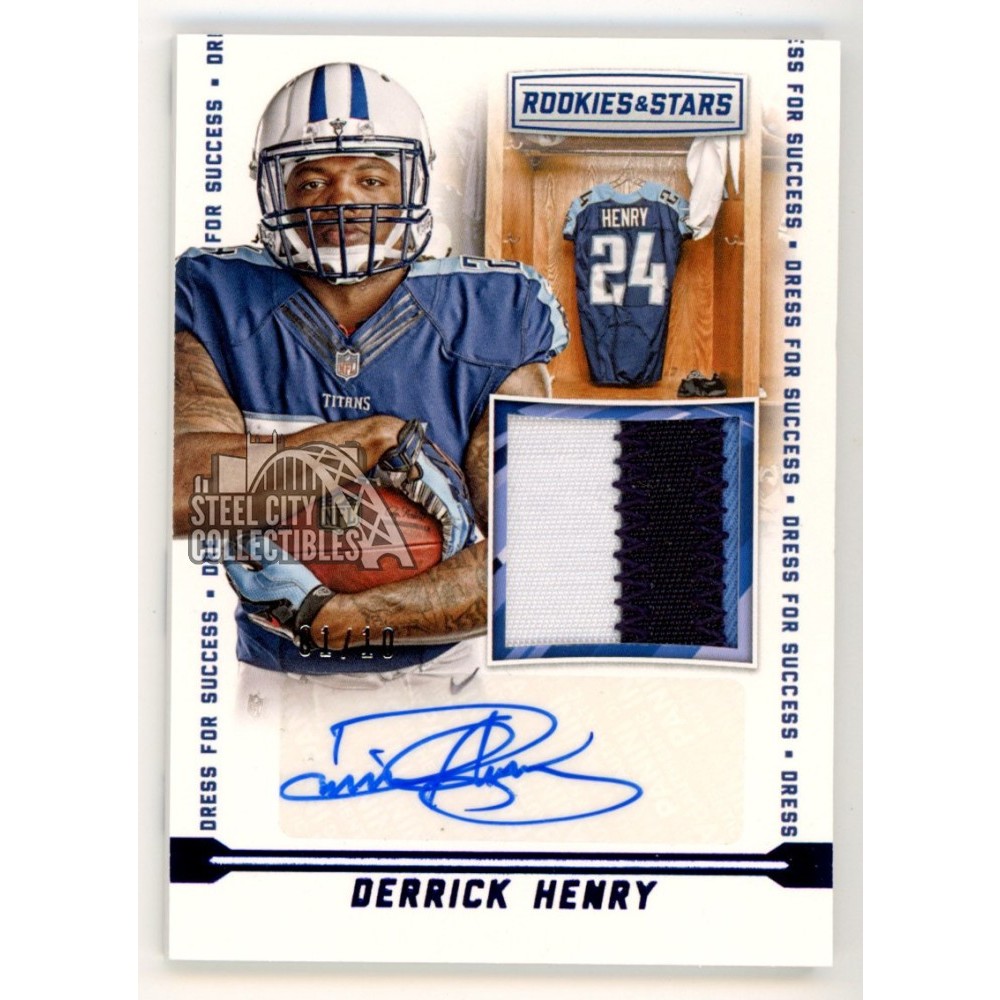 DERRICK HENRY　デリック ヘンリー　サインカード　AUTO　NFL 50 Hottest Derrick Henry Rookie Cards on eBay as Titans Star