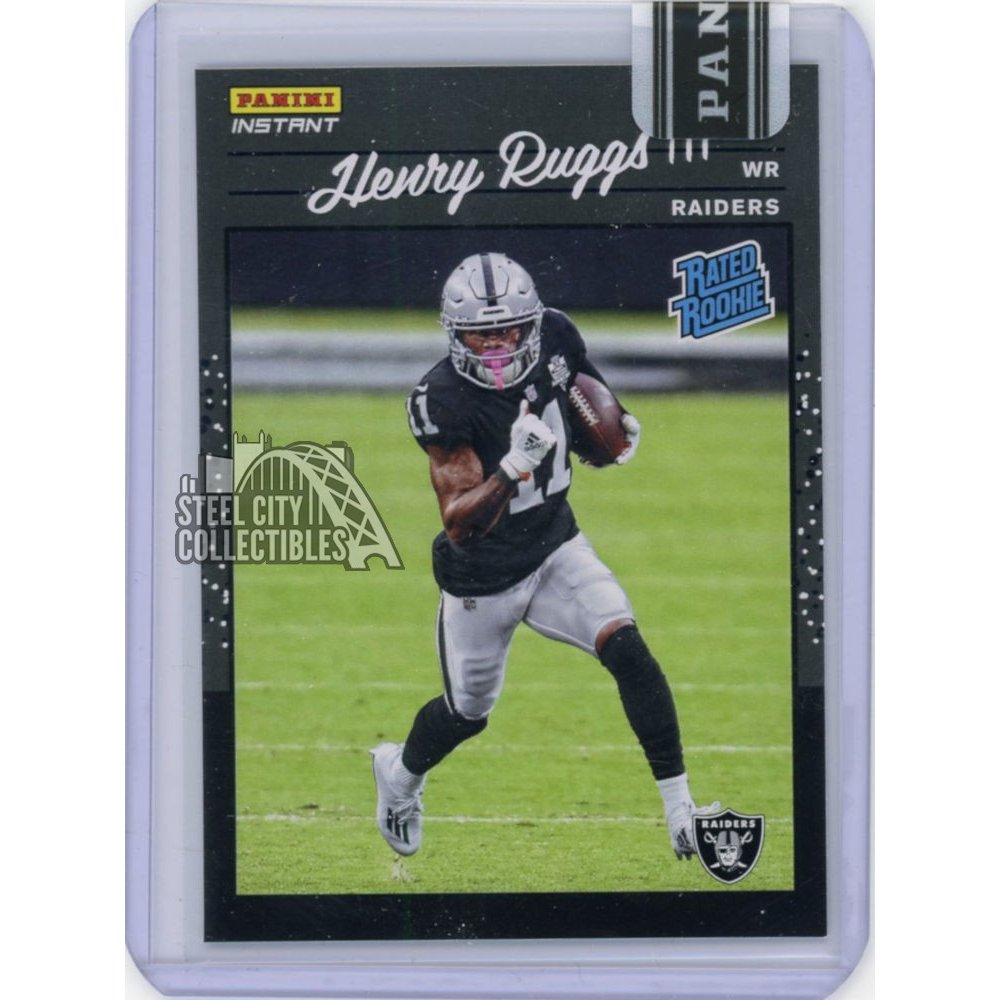 Henry Ruggs III 2020 Panini Instant Football Rated Rookie Card 1/1