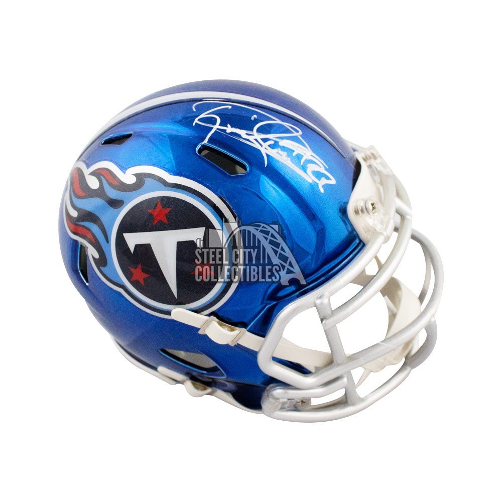 Authentic Autographed Derrick Henry Tennessee Titans Mini Helmet Steiner Holo Stock #112622 ~ Football Collectible
