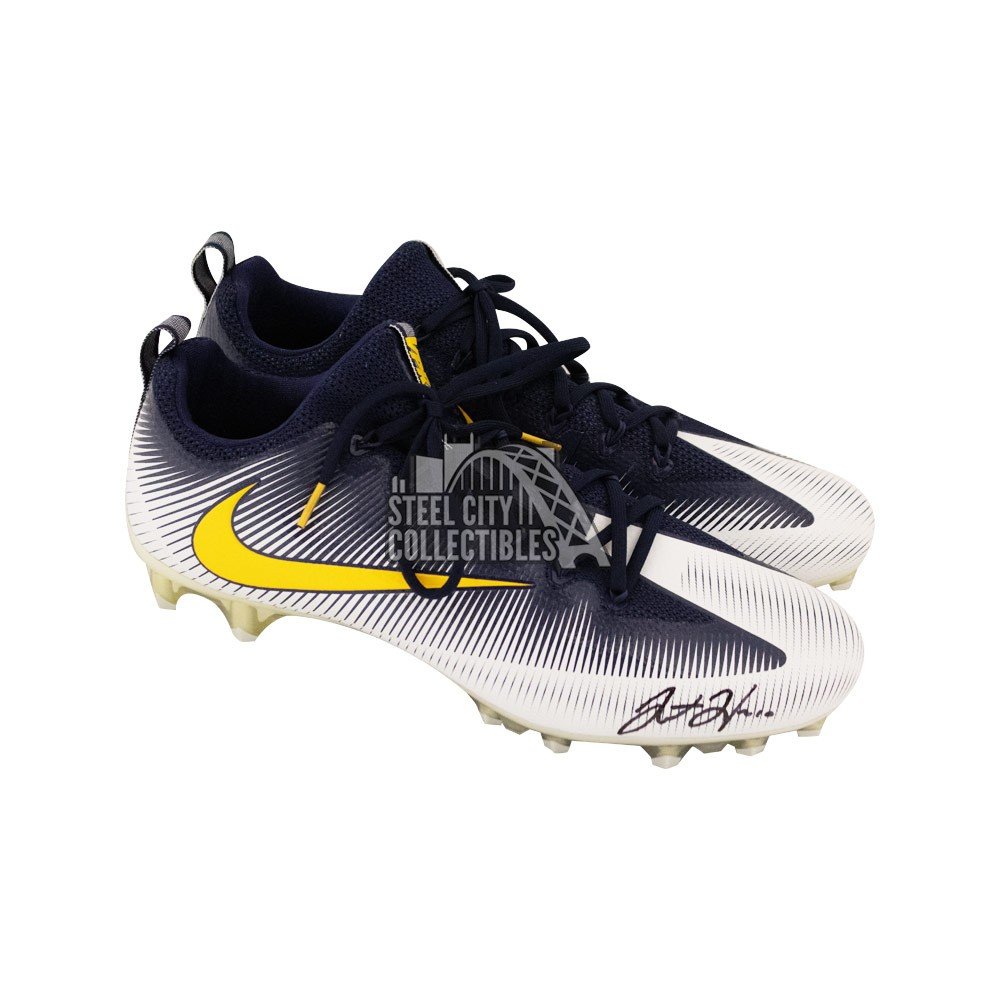 gold nike football cleats