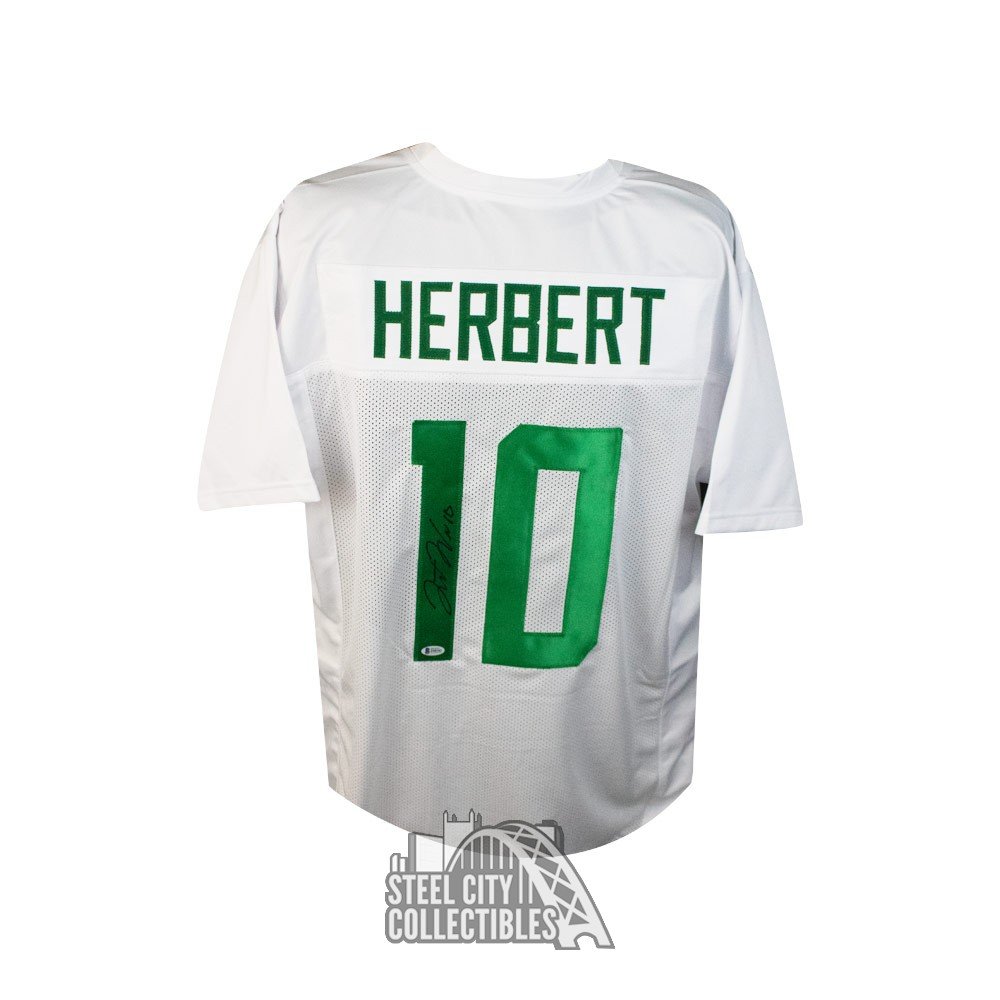 justin herbert oregon jersey black