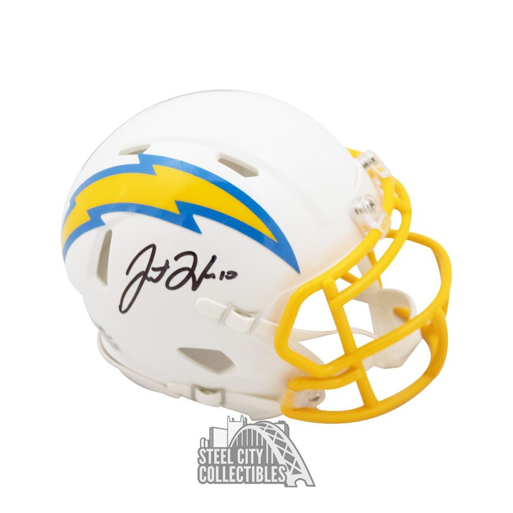 chargers white helmet