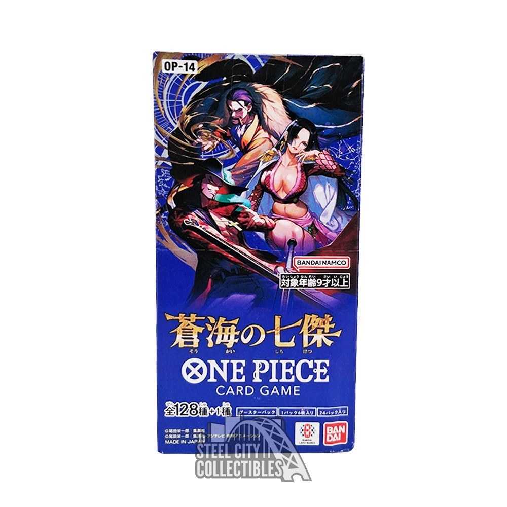 ワンピース カードゲーム Seven Heroes of the Blue Sea 3BOX Sealed One Piece Seven Heroes of the Blue Sea Japanese Booster Box