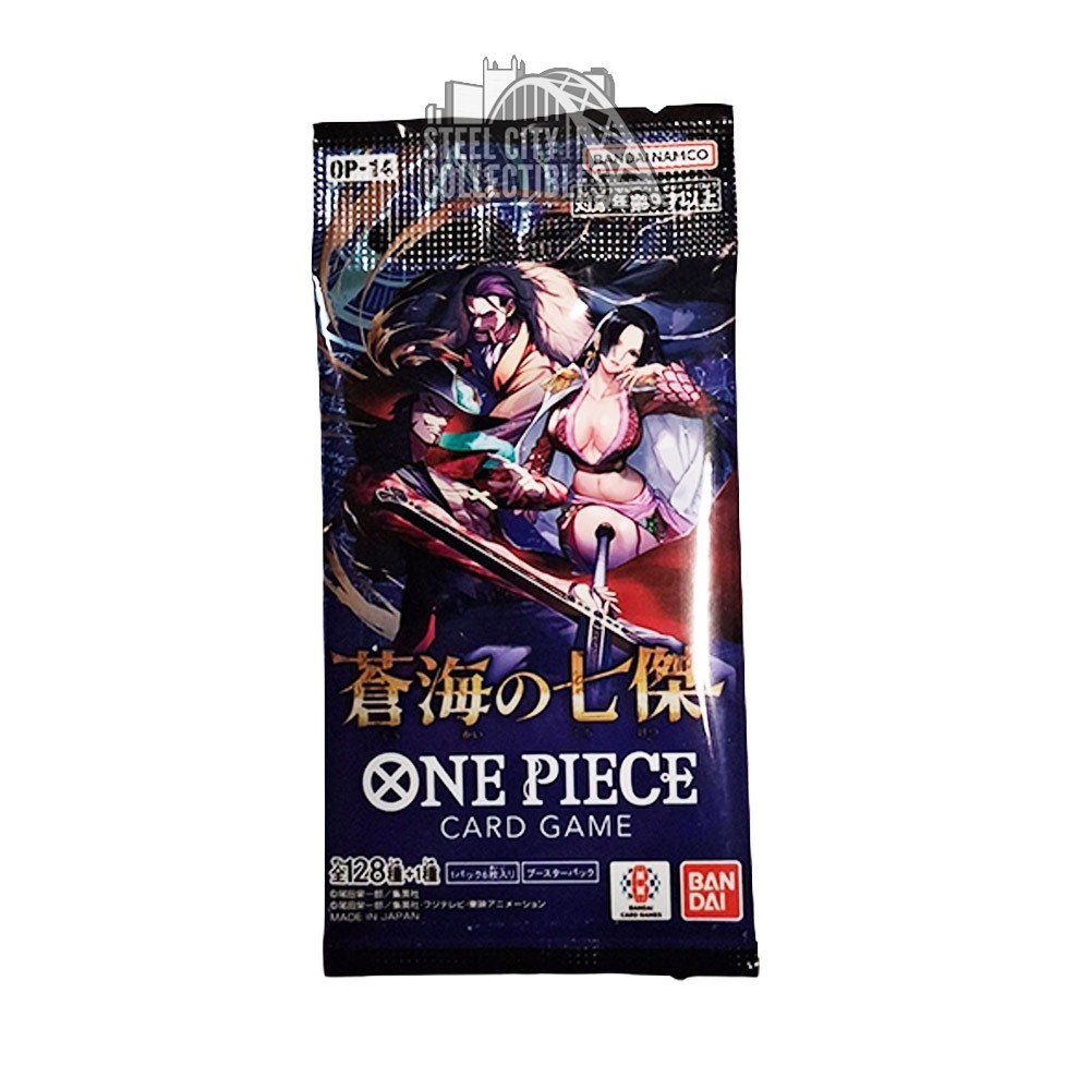 One Piece Seven Heroes of the Blue Sea Japanese Booster Pack