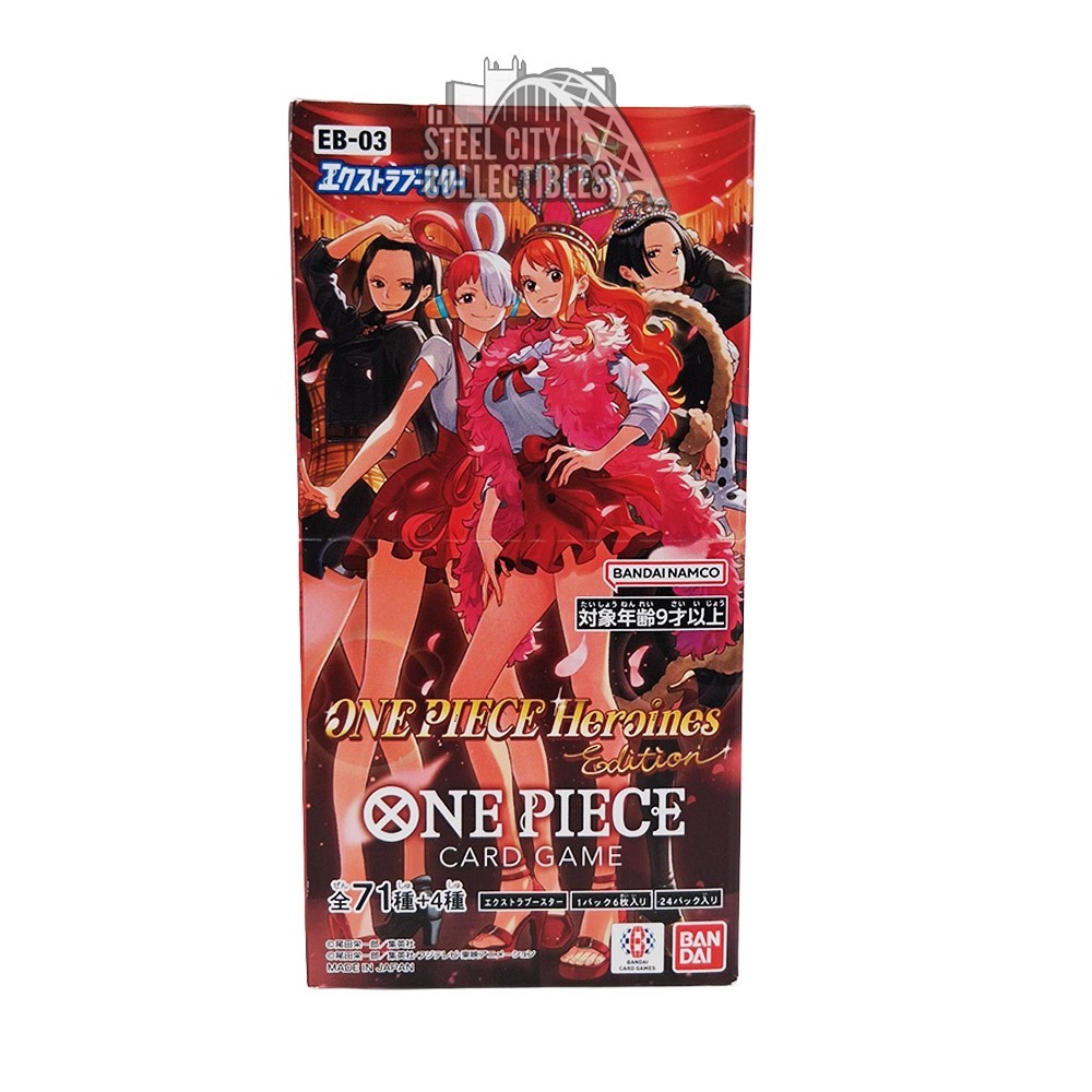 One Piece Extra Booster Heroines Japanese Booster Box | Steel City